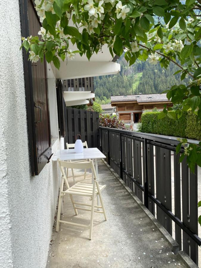 Appartement Style Chalet Avec Grande Terrasse Et Parking Prive Chamonix Dış mekan fotoğraf