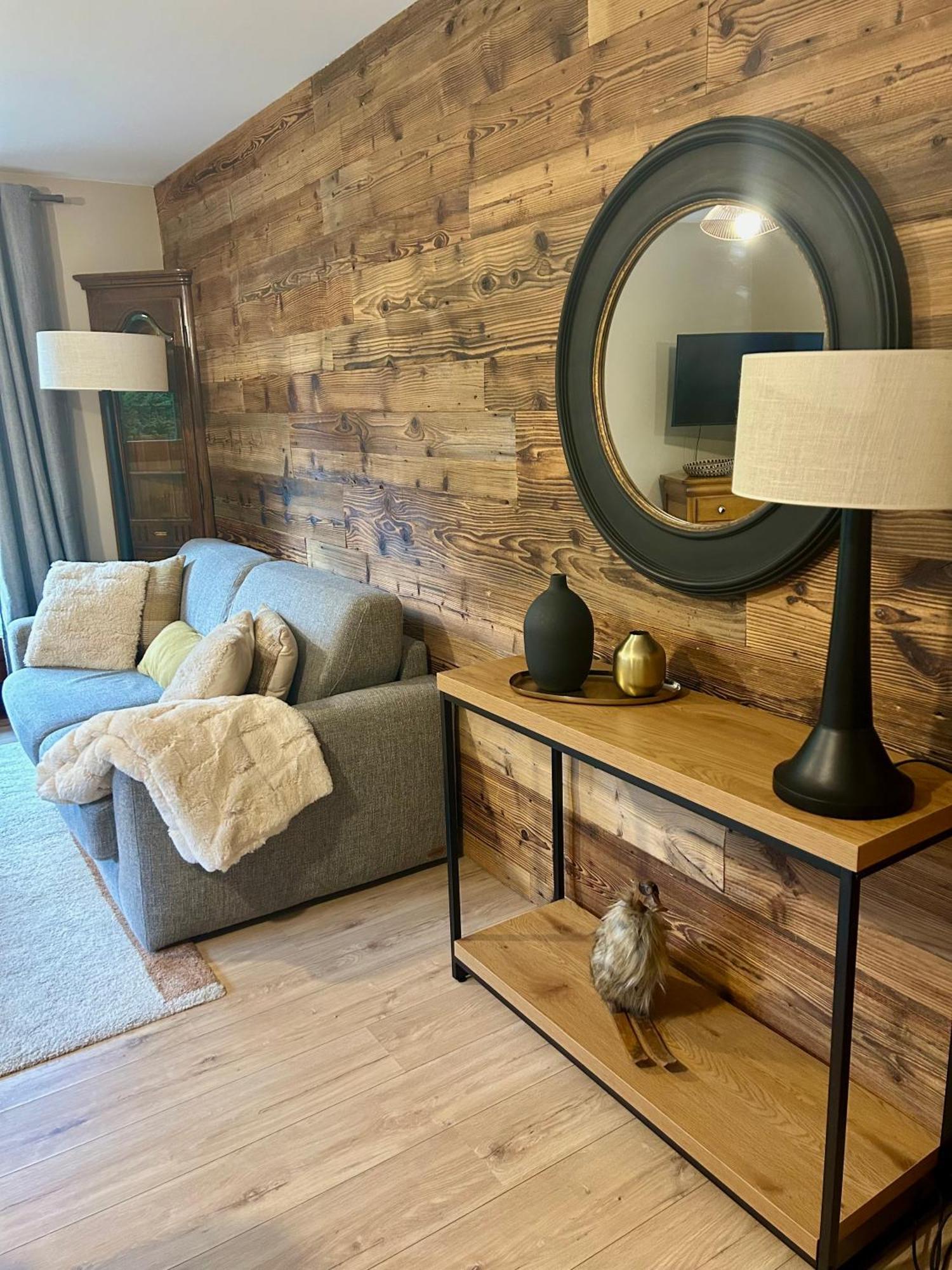 Appartement Style Chalet Avec Grande Terrasse Et Parking Prive Chamonix Dış mekan fotoğraf